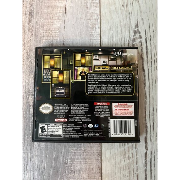 Deal Or No Deal Nintendo DS Game Complete W/ Case & Manual - Picture 5 of 5
